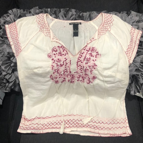 Lucky Peasant blouse S - Picture 4 of 4